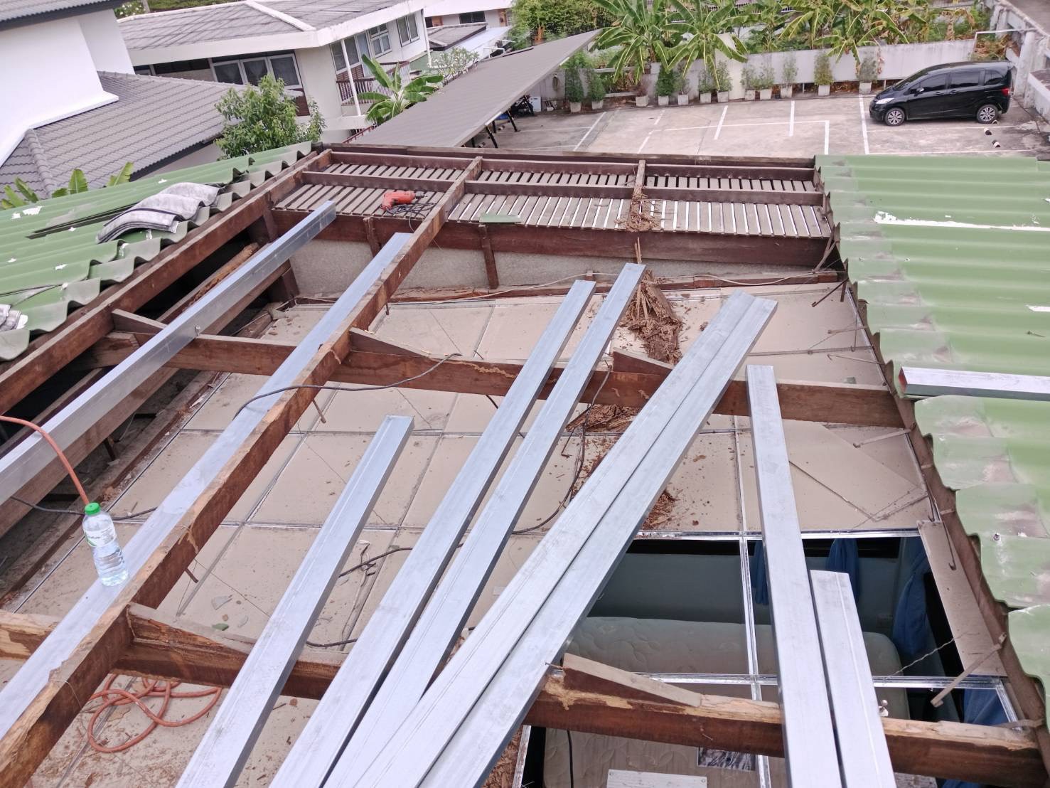 ภาพผลงานงานหลังคา โดย Top Roof Service