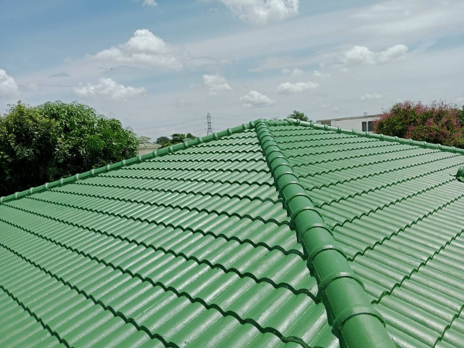 ภาพผลงานเปลี่ยนหลังคาใหม่ โดย Top Roof Service
