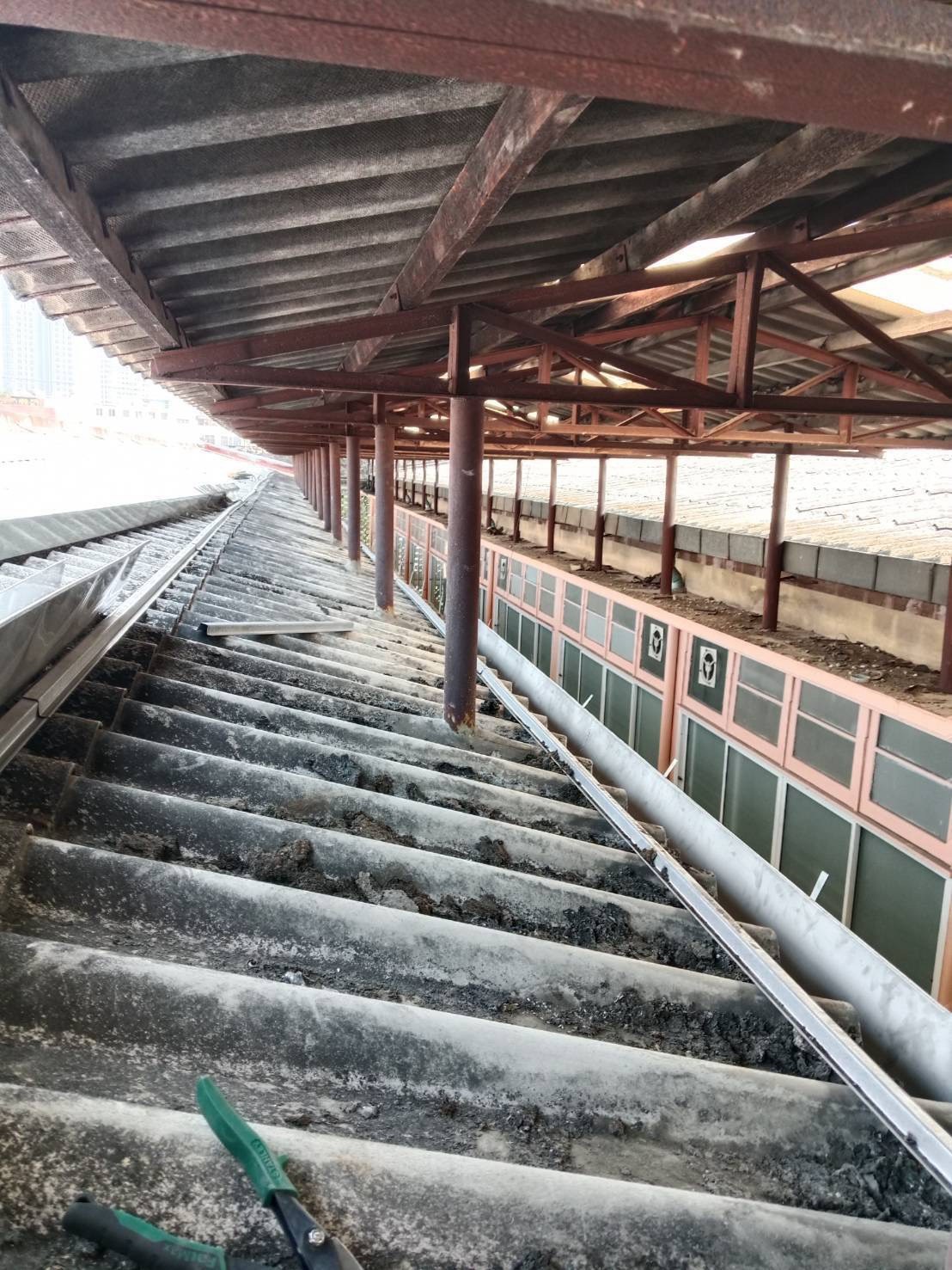 ภาพผลงานหลังคาโรงงานและคลังสินค้า โดย Top Roof Service